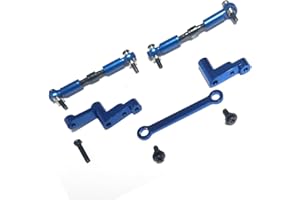 fyfracing 16431 Servo Saver and Steering rods Compatible with Hyper GO H16GT H16DR H16BM H16PL Parts 1/16 RC Car Accessories