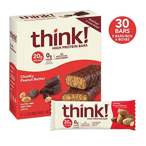 think! Protein Bars, High Protein Snacks, Gluten Free, Sugar Free