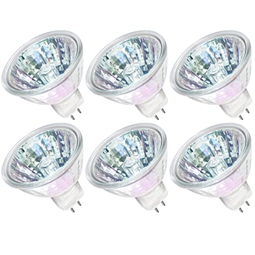 MR16 Halogen Light Bulbs 50W 12V 2 Pin GU5.3 Base Dimmable, 50W Halogen