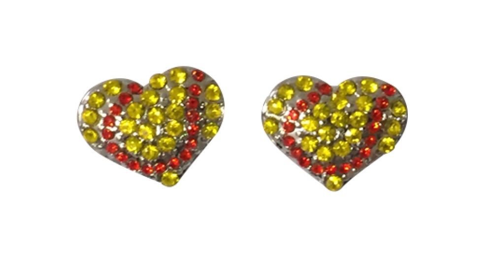 Infinity Collection Softball Earrings Girls Softball Jewelry Softball Heart Stud Earrings Perfect Softball Player Softball Team and Coaches Gifts