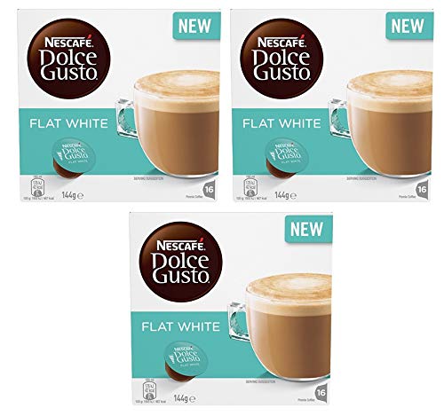 Nescafe Dolce Gusto FLAT WHITE coffee pods for Dolce Gusto Machines 48 ct - //medicalbooks.filipinodoctors.org