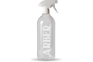 ARBER Spray Bottle | Translucent Design with Spray Nozzle for Easy Plant Hydration | 32 oz