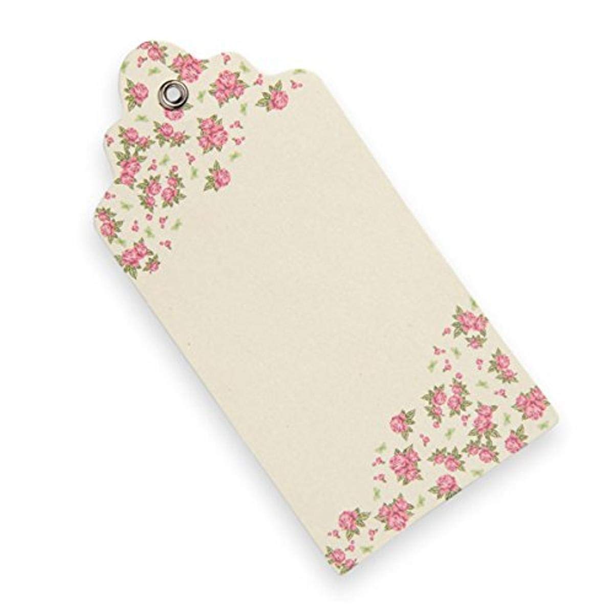 CLUB GREEN COUNTRY GARDEN LUGGAGE TAG IVORY 100X50(10), Card, 20 x 17 x 4 cm