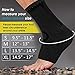 POWERLIX Ankle Compression Sleeve, Arch & Ankle Support for Men & Women (Pair), Toeless Foot & Ankle Brace for Running, Injury Recovery, Neuropathy, Heel & Achilles Tendonitis Pain Relief