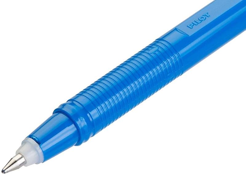 - Set di 12 FriXion Ball Stick - Penna a Inchiostro Termosensibile Cancellabile - La FriXion economica - Blu - Punta Media