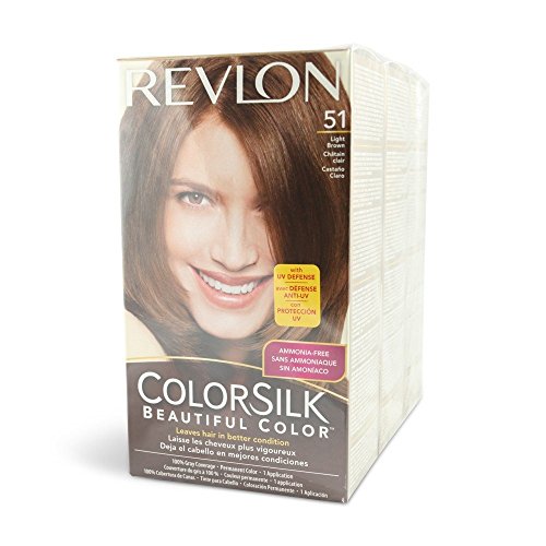 Revlon Colorsilk #51 Light Brown (6 Pack)