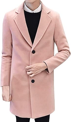 trench homme rose