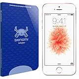 iPhone SE Screen Protector (Apple iPhone 5,5S,5SE, 5 SE), Skinomi Tech Glass Screen Protector for iPhone SE Clear HD and 9H Hardness Ballistic Tempered Glass Shield