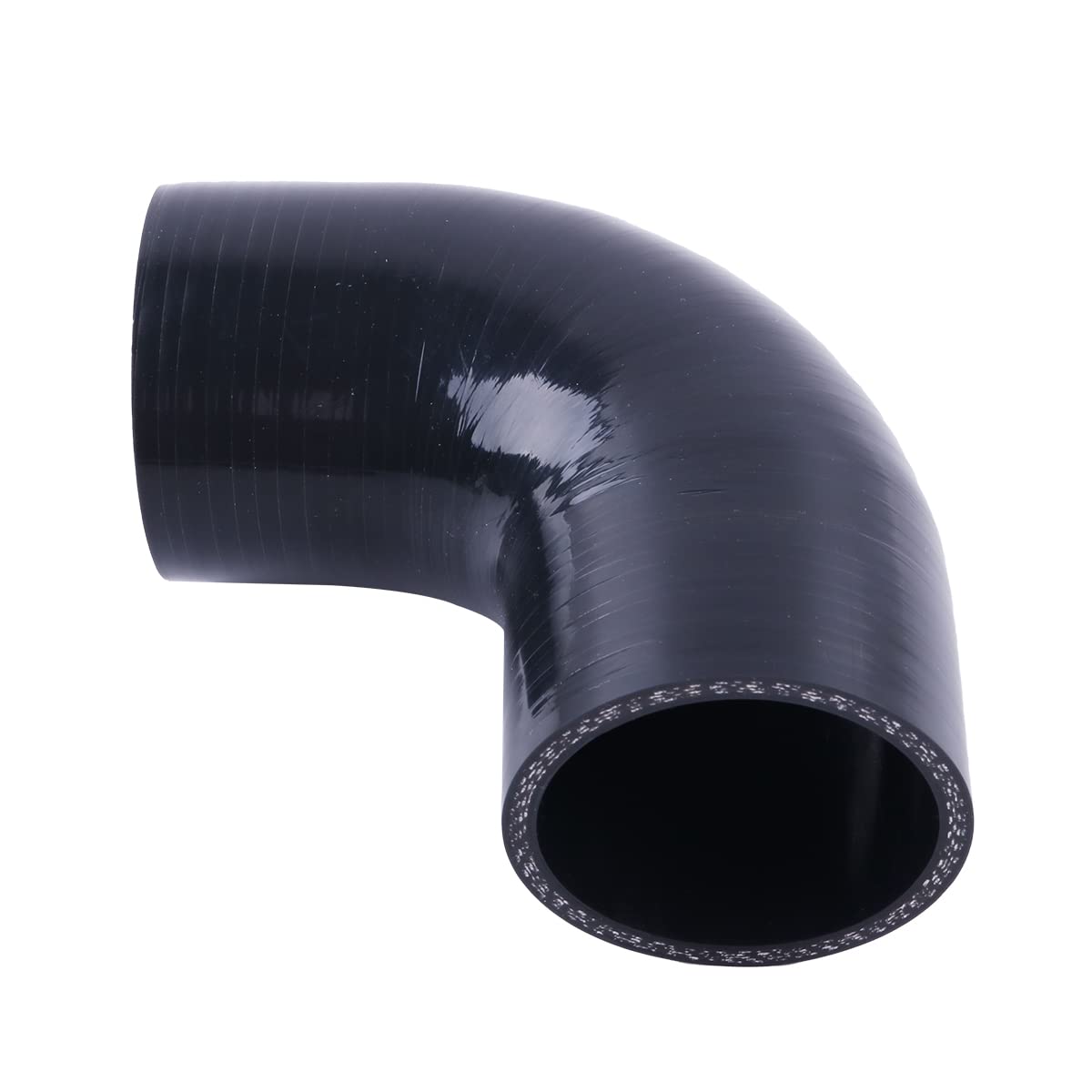 Photo 1 of OHOB-COOL 90 degree ID 2.5 (63mm) Elbow Silicone Coupler Hose,4Ply, Reinforced Turbo/Intercooler/Intake Piping/Industrial
