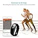 Runme Fitness Tracker with Heart Rate Monitor, Activity Tracker Smart Watch with Sleep Monitor, IP67 Water Resistant Walking Pedometer with Call/SMS Remind for iOS/Android