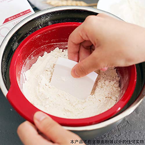 Sifting Pan Fine Mesh Strainer/Flour Sieve/Icing and Sugar Sifter,60 mesh 6.7 inch - Thumbnail 2