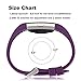 AIWELL For Fitbit Charge 2 Bands,Classic Replacement Band Accessories Adjustable Strap For Fitbit Charge2 Wristbands Large Small (Purple+Green, One Size 6.0