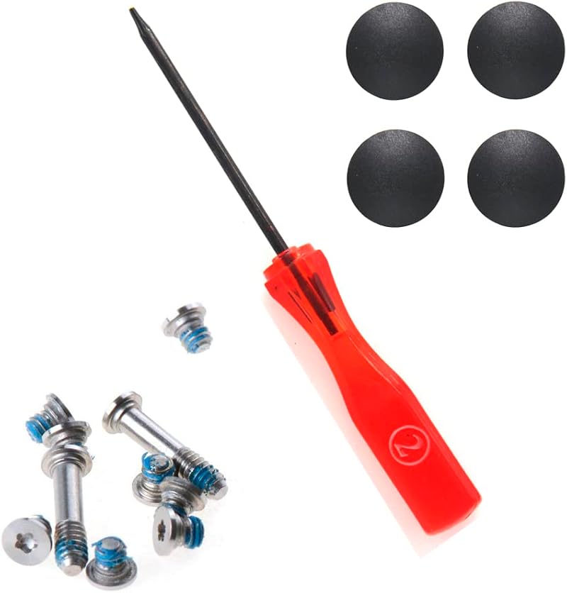 Padarsey MacBook Air Rubber Feet Screws Pentalobe Screwdriver Set A1370 A1369