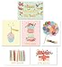 Gold Foil Bulk Birthday Cards Assortment - 48pc Bulk Happy Birthday Card with Envelopes Box Set - Assorted Blank Birthday Cards for Women, Men, and Kids in a Boxed Card Pack