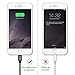 AOFU Lightning Cable,2Pack 6FT iPhone Cable Nylon Braided USB Charging Cable Cord Extra Long for iPhone SE, 6s,6s Plus,6,6 Plus,5s,5c 5, iPad Air mini min2, iPad 4,iPod 5,iPod 7, iOS9 (Black)