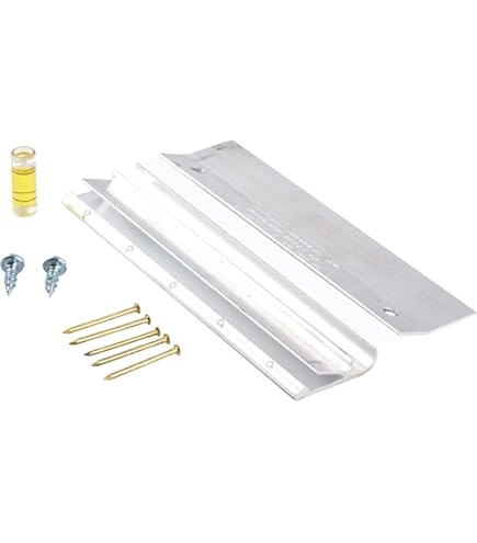 Hillman Hangman Bilder-Hängesystem – Bis 34 Kg Tragkraft, 6 Zoll, Aluminium, Für Spiegel & Wanddekoration