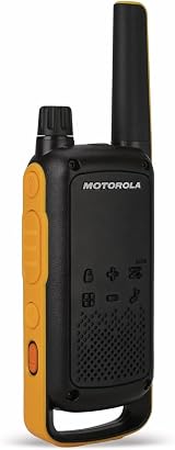 Motorola T82 Extreme PMR446 Walkie Talkie Radio Yellow Black Pack of 2 view 8