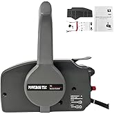 Boatcon Mechanical 703 Side Mount Control Box (Black) 703-48230-14 Push to Open 7Pin Harness For Yamaha Outboard Engine