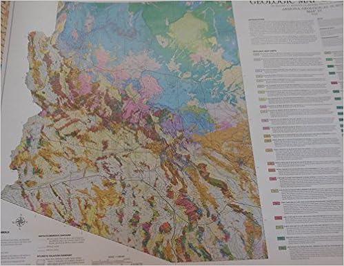 Geological Map Of Arizona Geologic Map Of Arizona 39"X27" Unknown Binding – January 1, 2000