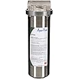 3M Aqua-Pure Whole House Std. Dia. Stainless Steel Filter Housing SST1HA. Heavy Duty Construction, Built to Last