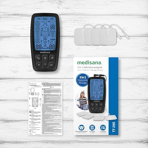 TT 205 appareil d'électrostimulation musculaire, TENS EMS massage