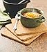 Fox Run Square Cork Trivets for Dishes, Pots, Pans and Plants, 7