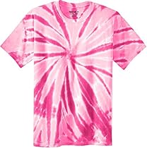 Koloa Surf (tm) Youth Colorful Tie-Dye T-Shirt,XS-Pink