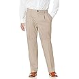 DOCKERS Men's Relaxed Fit Signature Khaki Lux Cotton Stretch Pants-Pleated