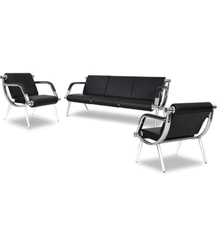 Modern Reception Furniture Airport Hospital Beam Seating With Tea Table - View #9