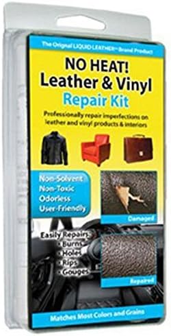 No Heat Liquid Leather & Vinyl Repair Kit Fix Holes Burns Rips Gouges