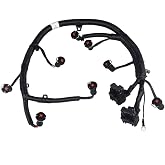JDMON Compatible with FICM Fuel Injector Engine Complete Wire Harness Ford F250 F350 F450 F550 Excursion Powerstroke 6.0L Diesel 2004-2007 Replaces Part 5C3Z9D930A 5C3Z-9D930-A