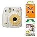 Fujifilm Instax Mini Instant Camera and 2-Film Bundle Set, Gudetama Camera, Twin Pack Film (20), Sanrio Gudetama Film (10), Stickers 20pcs for 90 8 70 7s 50s 25 300 SP-1 Printer