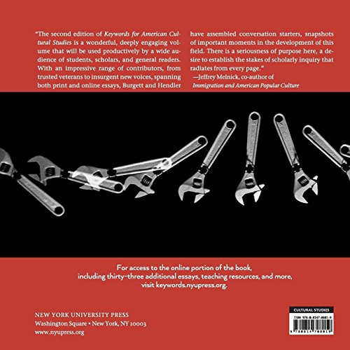Keywords For American Cultural Studies Second Edition Keywords 1 Keywords for american cultural studies second edition keywords 1