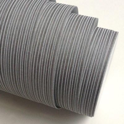 Wapel Home Decoration Wallpaper Wallpaper Plain Self-Adhesive Decoration Smoky Grey