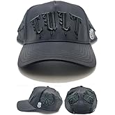 Cult of Individuality New Luxe El Alfa Leather Toned Black Era Snapback Hat