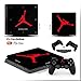 Ci-Yu-Online VINYL SKIN [PS4 Slim] Air Jordan 3 Retro Shoe Box Light Bar Whole Body VINYL SKIN STICKER DECAL COVER for PS4 Slim Playstation 4 Slim System Console and Controllers