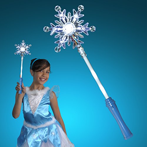 Light Up Frozen Snowflake Wand