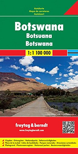 Download Botswana Road Map 1:1.1M FB (English, Spanish, French, Italian and German Edition)