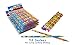 M & M Products Online Emoji Pencil Set: 60-Pack of Pencils Featuring Assorted Colors & Eraser Tops - 7.5 Inches for Long Lasting Writing - Great for Classrooms, School Supplies, and Party Favors
