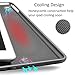 New iPad 9.7 inch 2018/2017 Case with Pencil Holder,iLuen Ultra Slim Lightweight Smart Cover Trifold Stand with Auto Wake/Sleep Magnet protective Funcion,Hard Back Cover for iPad 6th/5th Generation