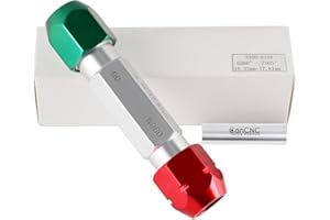 Accusize Industrial Tools 0.626 Inch - 0.750 Inch Go/No Go Double End Gage Handle, 3350-0104