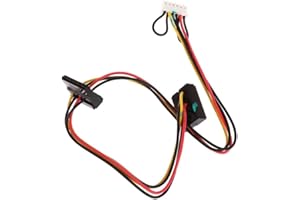 KoiLykke Power Socket Cable Connector 6pin to 2-Port for Sata Compatible Acer Motherboards, 37cm Length to Support Reliable H