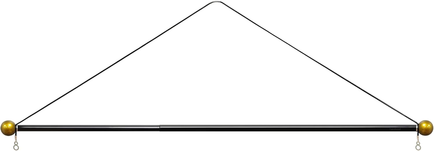 Tapestries - Tapestry Hanging Telescopic Rod Aesthetic Tapestries Room Deco Scalable Wall Hanging Bar Banner Hanger Pole (17-32 inch/gold)