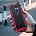 TORRAS Galaxy S9+ Plus Case, 2 in 1 Hybrid Fit Soft TPU Rubber Cover with Reinforced Hard Bumper Frame Slim Anti-Scratch Phone Case for Samsung Galaxy S9+Plus, Black/Red Edge