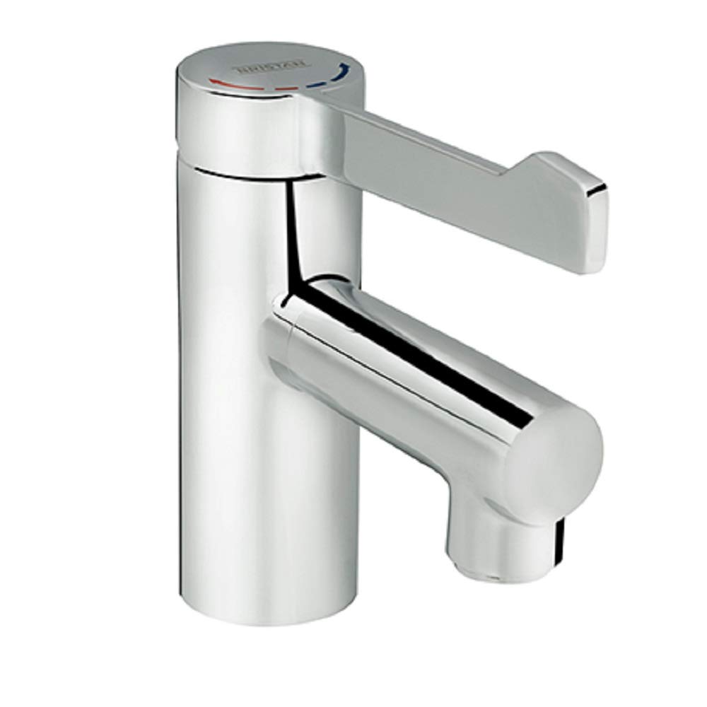 Bristan NM LL Solo Non-Thermostatic Healthcare Tap with Long Lever Handle, Chrome