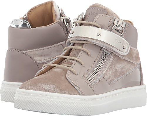 Giuseppe Zanotti Kids Baby Girl's Veronica Sneaker (Toddler) Pearl 19 M EU