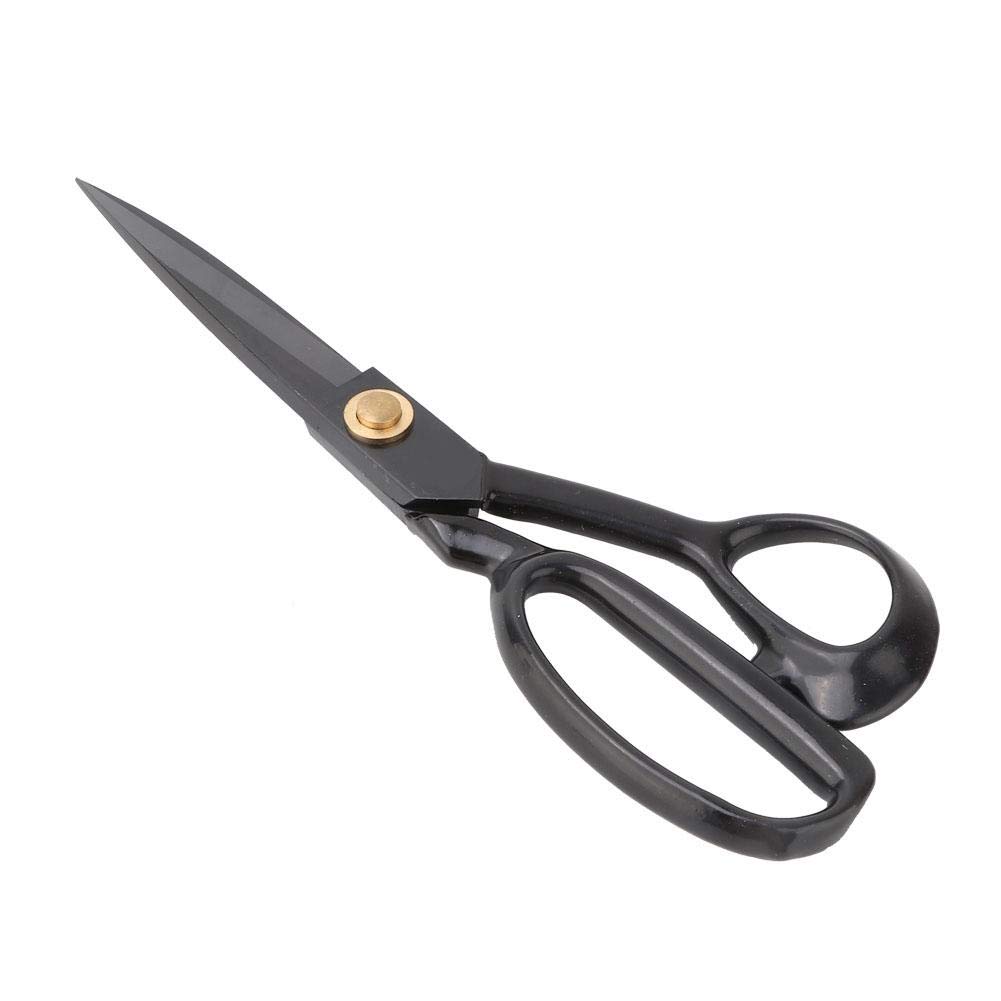 Pssopp Classic with Modern Ergonomics Black High Carbon Steel Tailor Scissors HC-9in