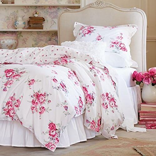 Simply Shabby Chic Pink Sunbleached Floral Duvet Set (Full/Queen)