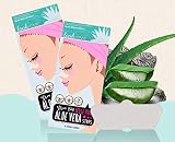 Look At Me Nose Pore Strips (2-Pack, 10 Nose Strips). Korean Skin Care Blackhead Remover with Aloe Vera. K Beauty Pore Cleaner and Pore Extractor. Acne Mask for Blackhead Removal. Adhesive Pore Mask.