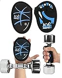 Cross Training Gloves MaXimus Rubber Lifting Grip Pads Weight Lifting Fitness by Grip Power Pads